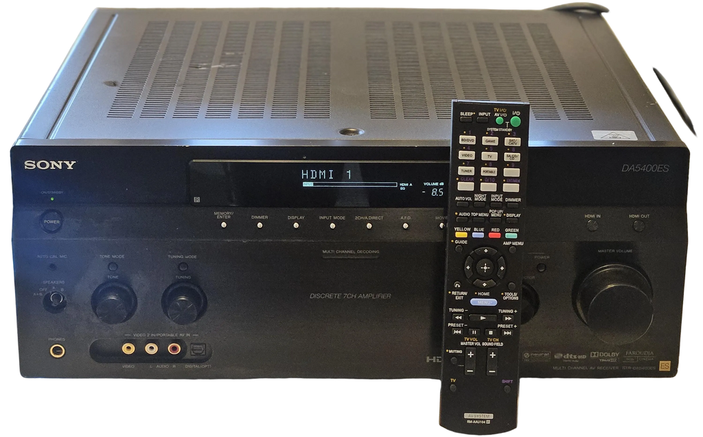 Sony STR-DA5400ES AV 7.1 Channel 840 Watt Receiver