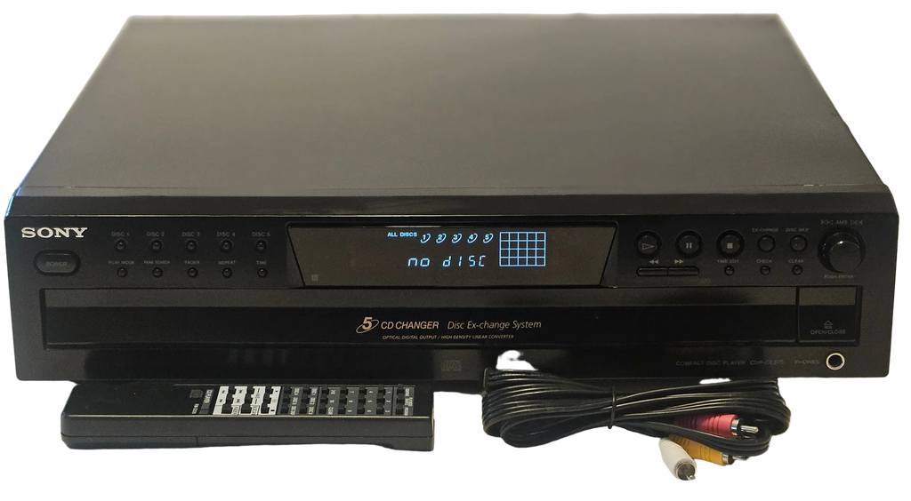Sony CDP-CE375 5 CD Compact Disc Changer