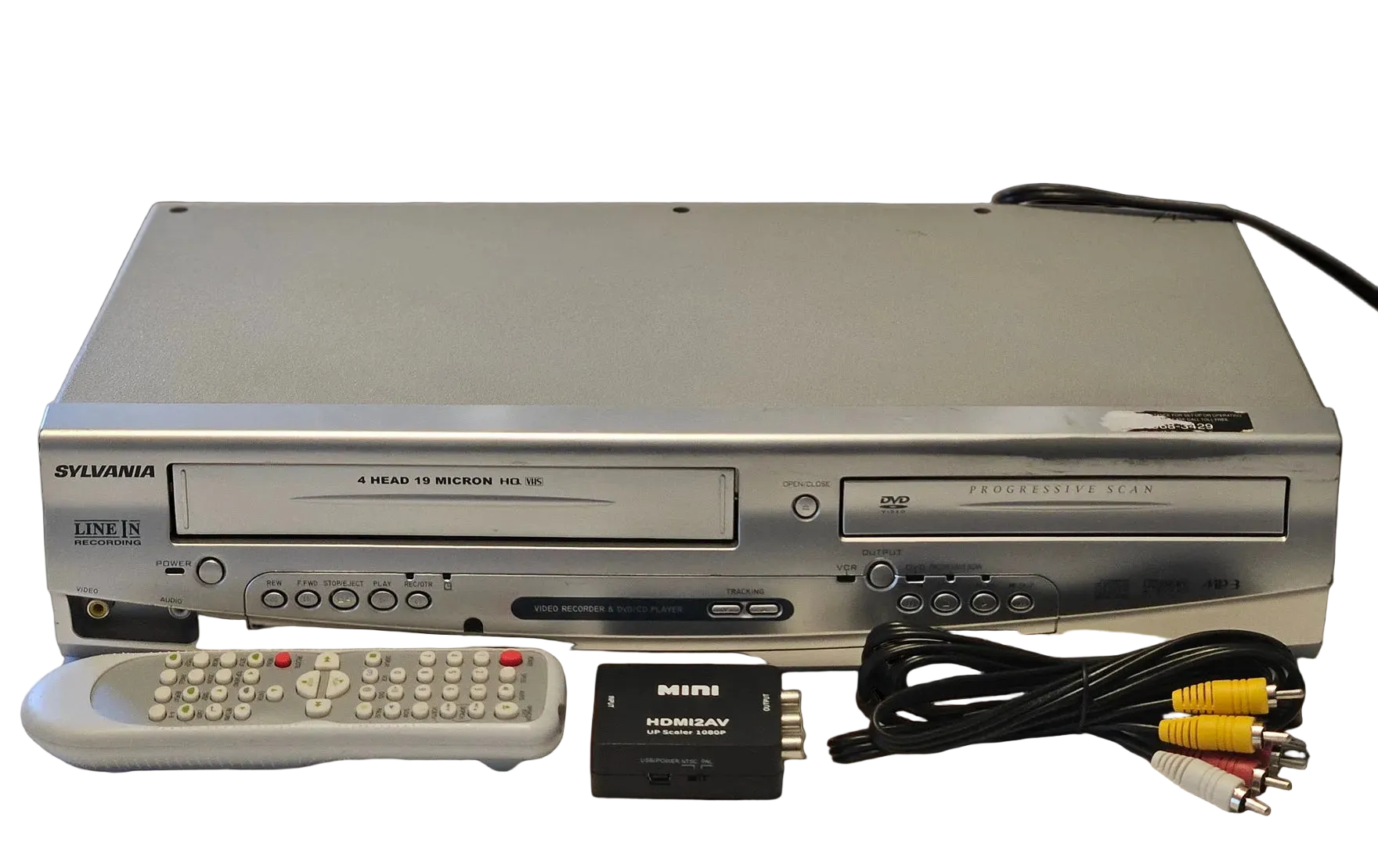Sylvania VCR DVD Player with HDMI Converter (DV220SL8)