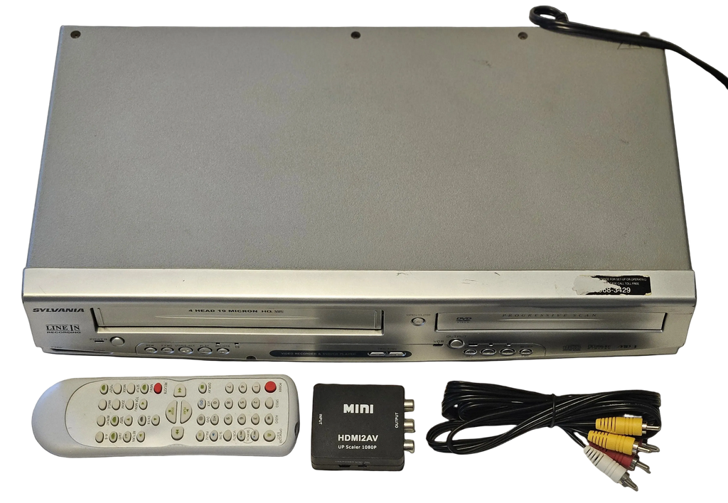 Sylvania VCR DVD Player with HDMI Converter (DV220SL8)