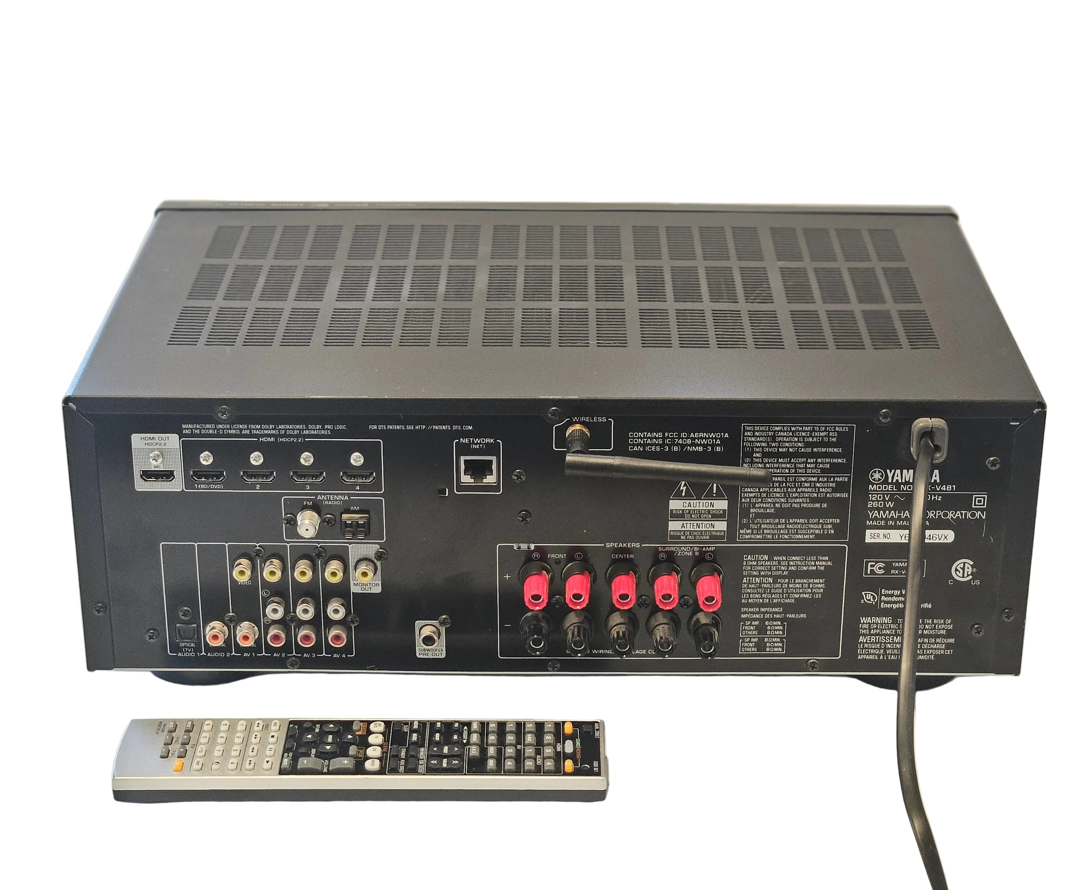 Yamaha RX-V481