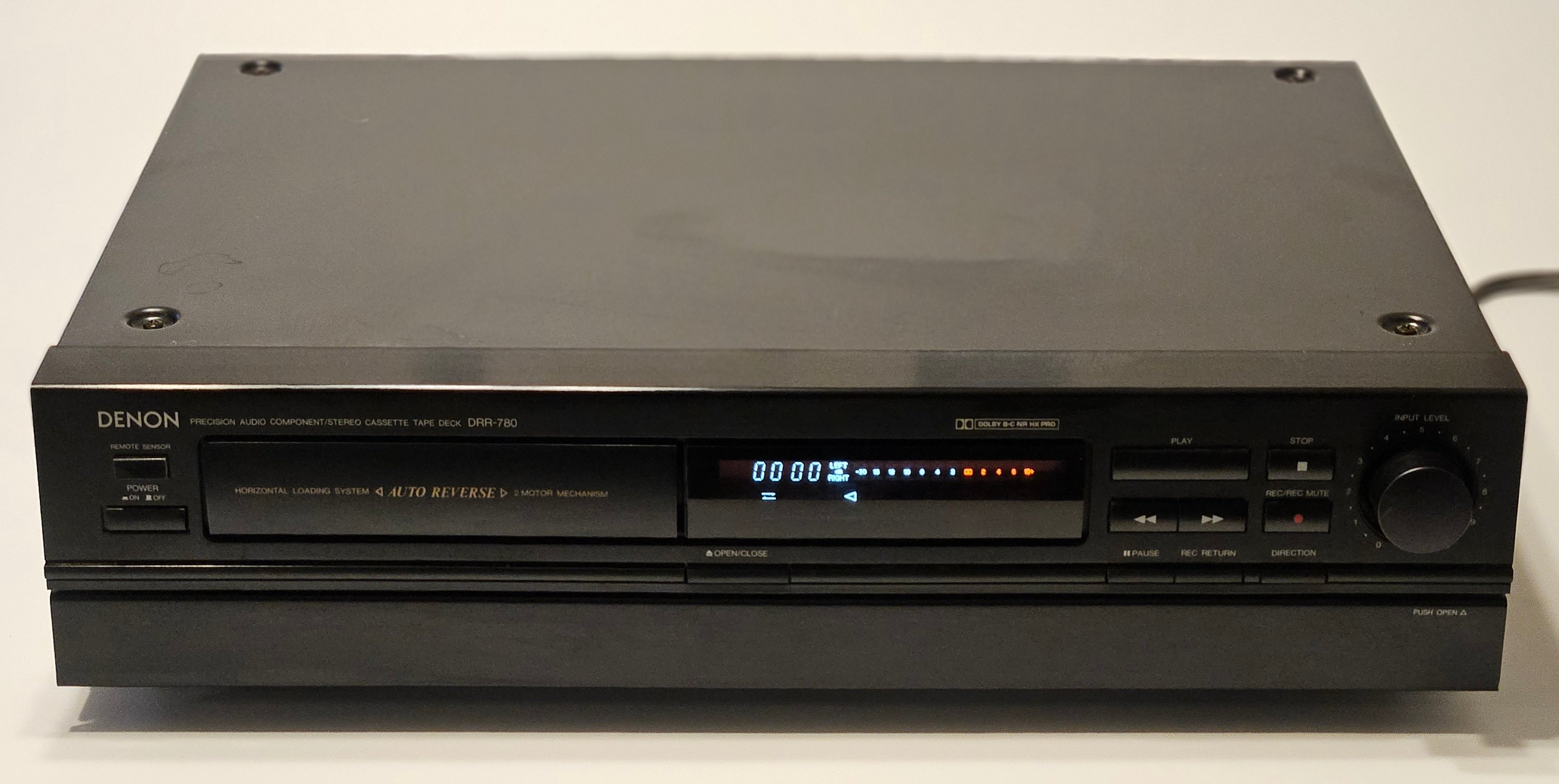 Denon DRR-780 Stereo Cassette Tape Deck