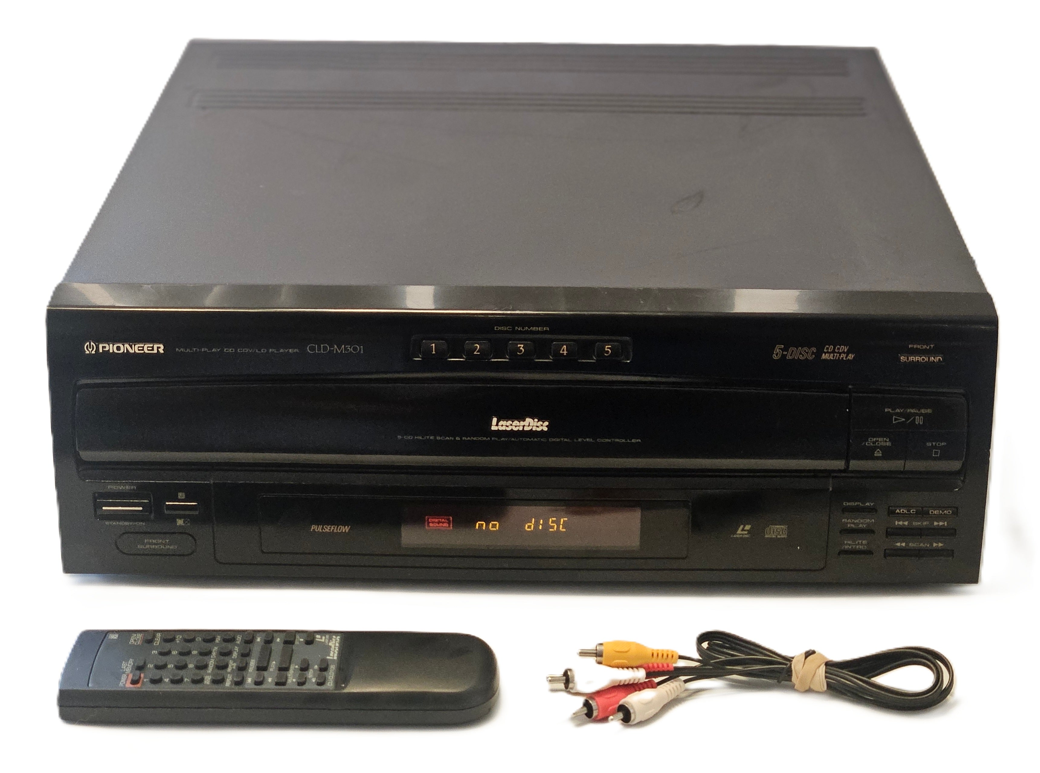 Pioneer CLD-M301 Multi-Play 5-Disc Laserdisc CD Player