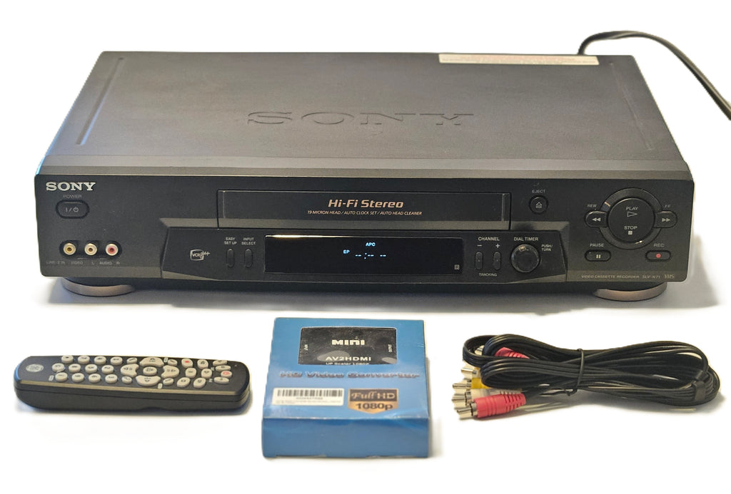 Sony SLV-N71 Hi-Fi Stereo VHS VCR Player/Recorder