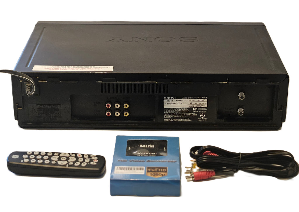 Sony SLV-N71 Hi-Fi Stereo VHS VCR Player/Recorder