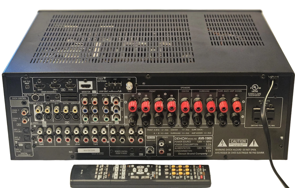 Denon AVR-1909 7.1 Channel HDMI Receiver
