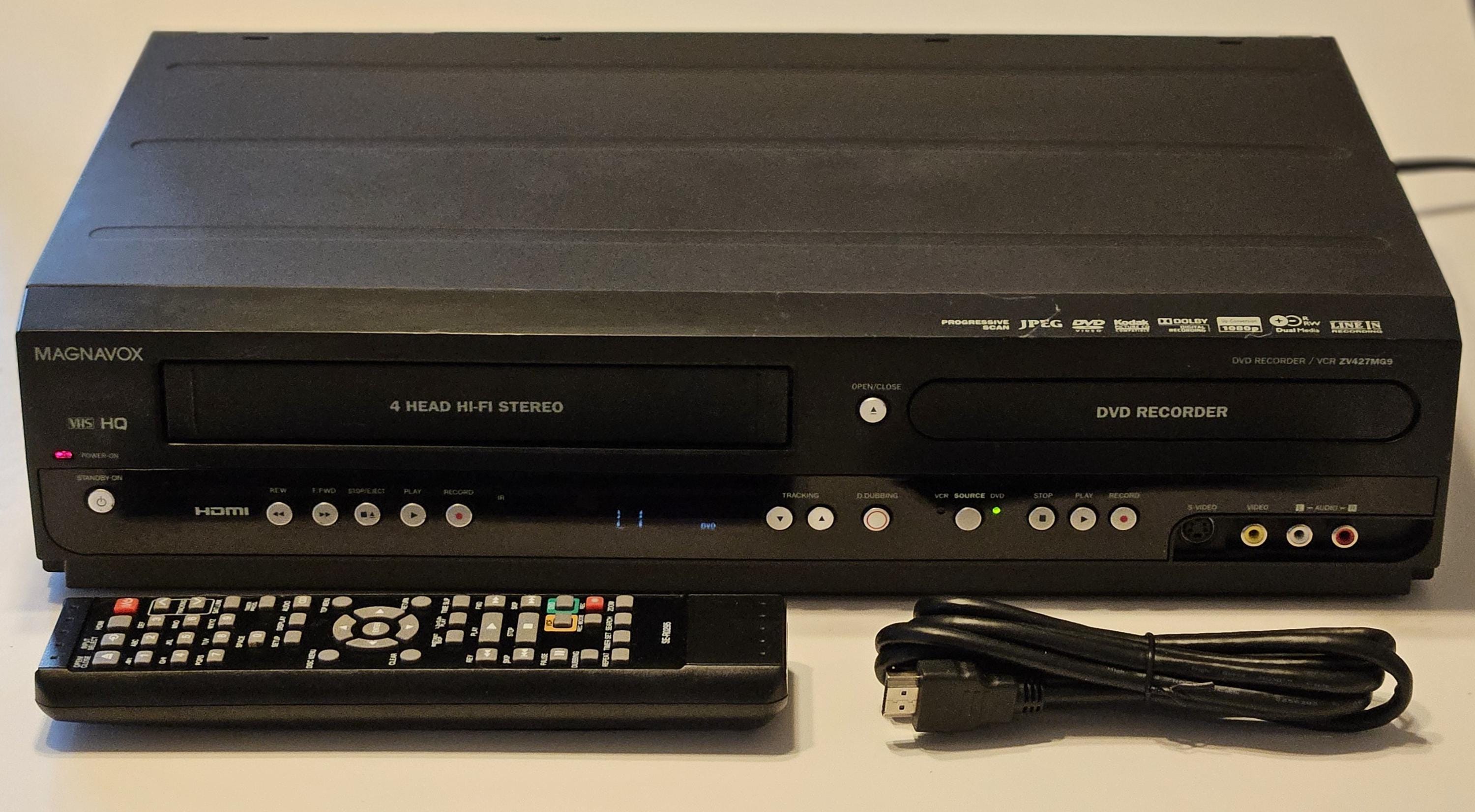 Magnavox ZV427MG9 DVD Recorder/VCR Combo, HDMI 1080p Up-Conversion