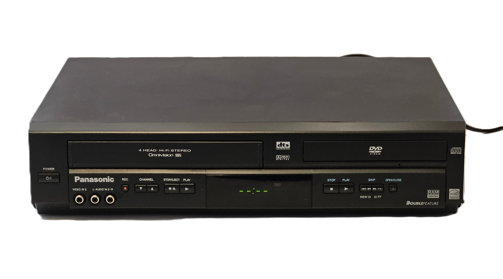 Panasonic PV-D4744S 4-Head HiFi DVD VCR Player Combo