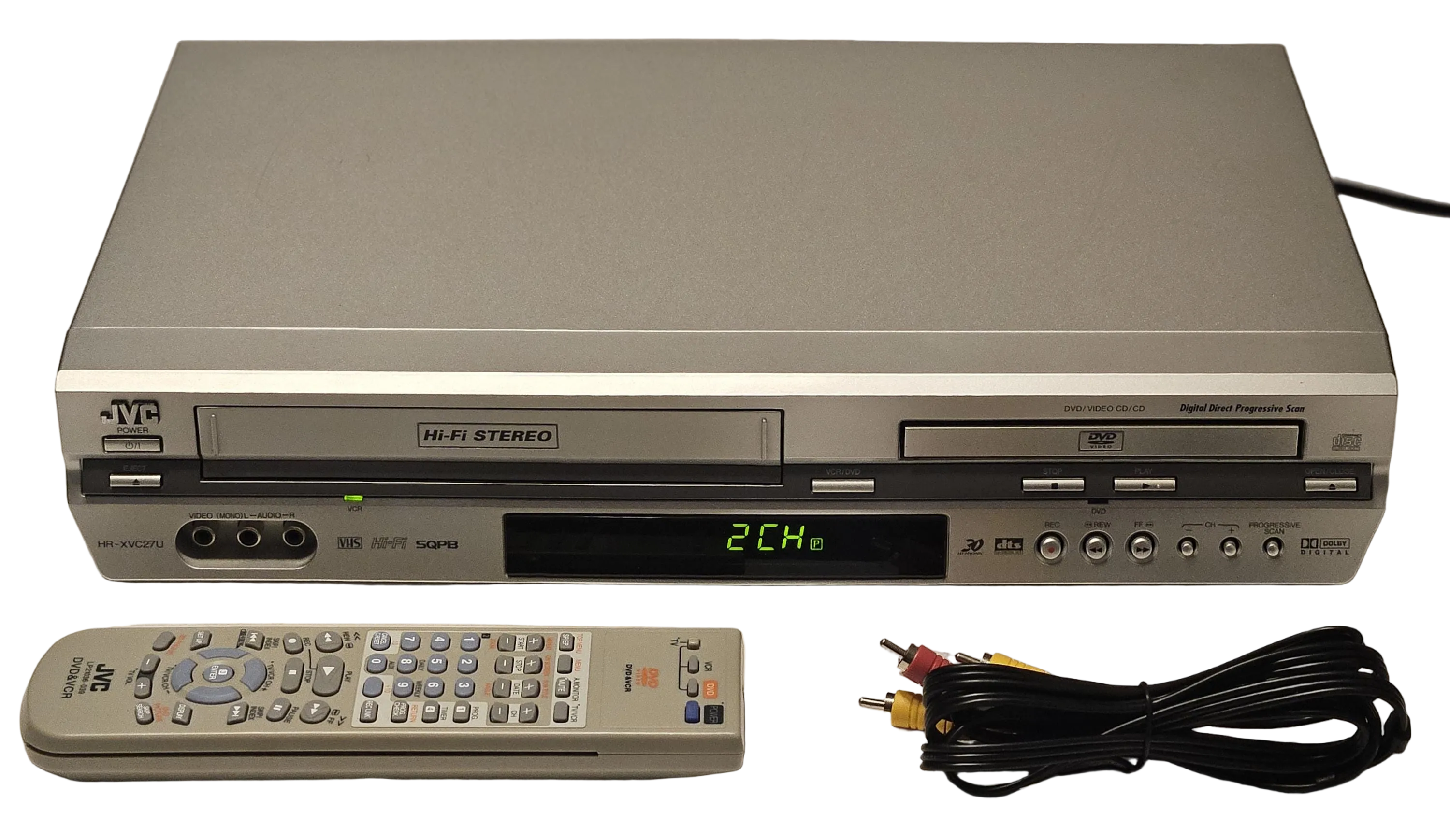 JVC HR-XVC27U Progressive Scan Dvd/Vcr Combo Player