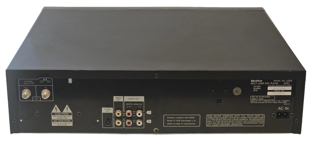 Quasar LD500 Multi Laser Disc Player CD