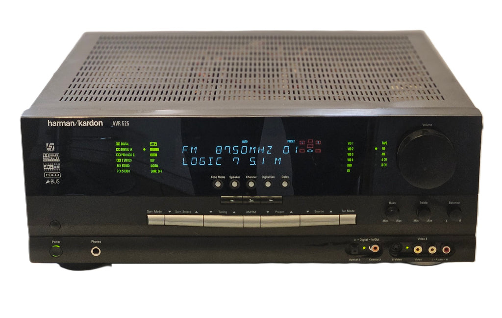 Harman Kardon AVR 525 Channel Home Theater AV Surround Sound Receiver