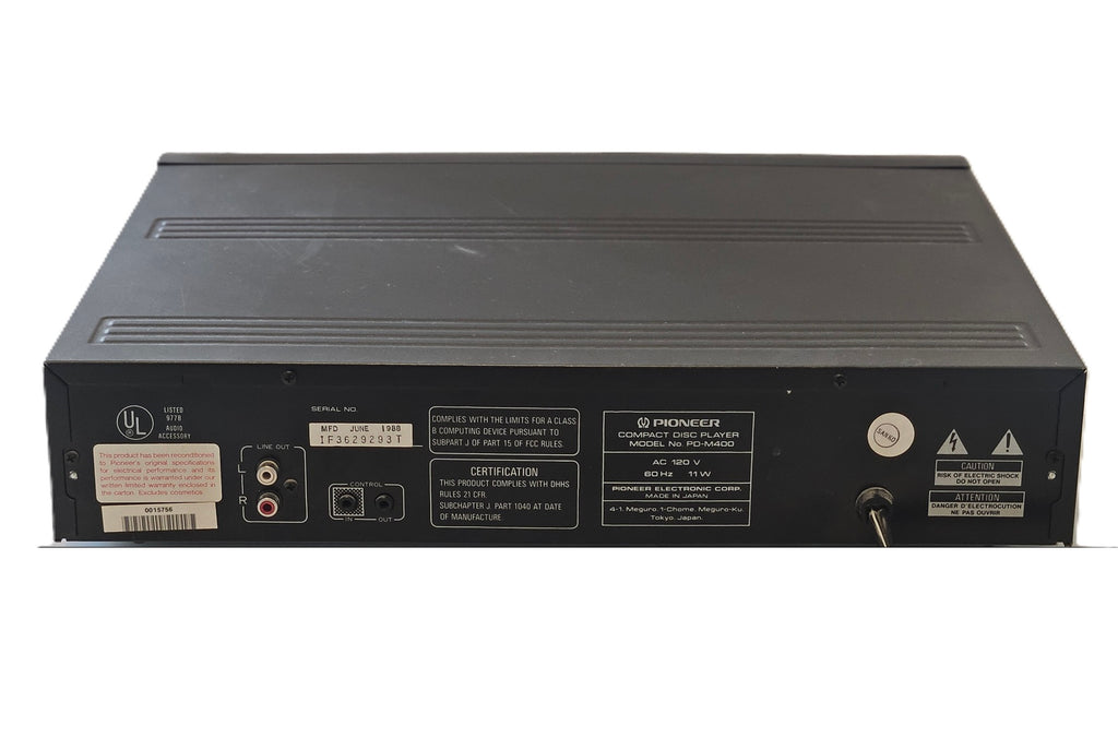 Pioneer PD-M400 6-Disc Multiplay CD Changer