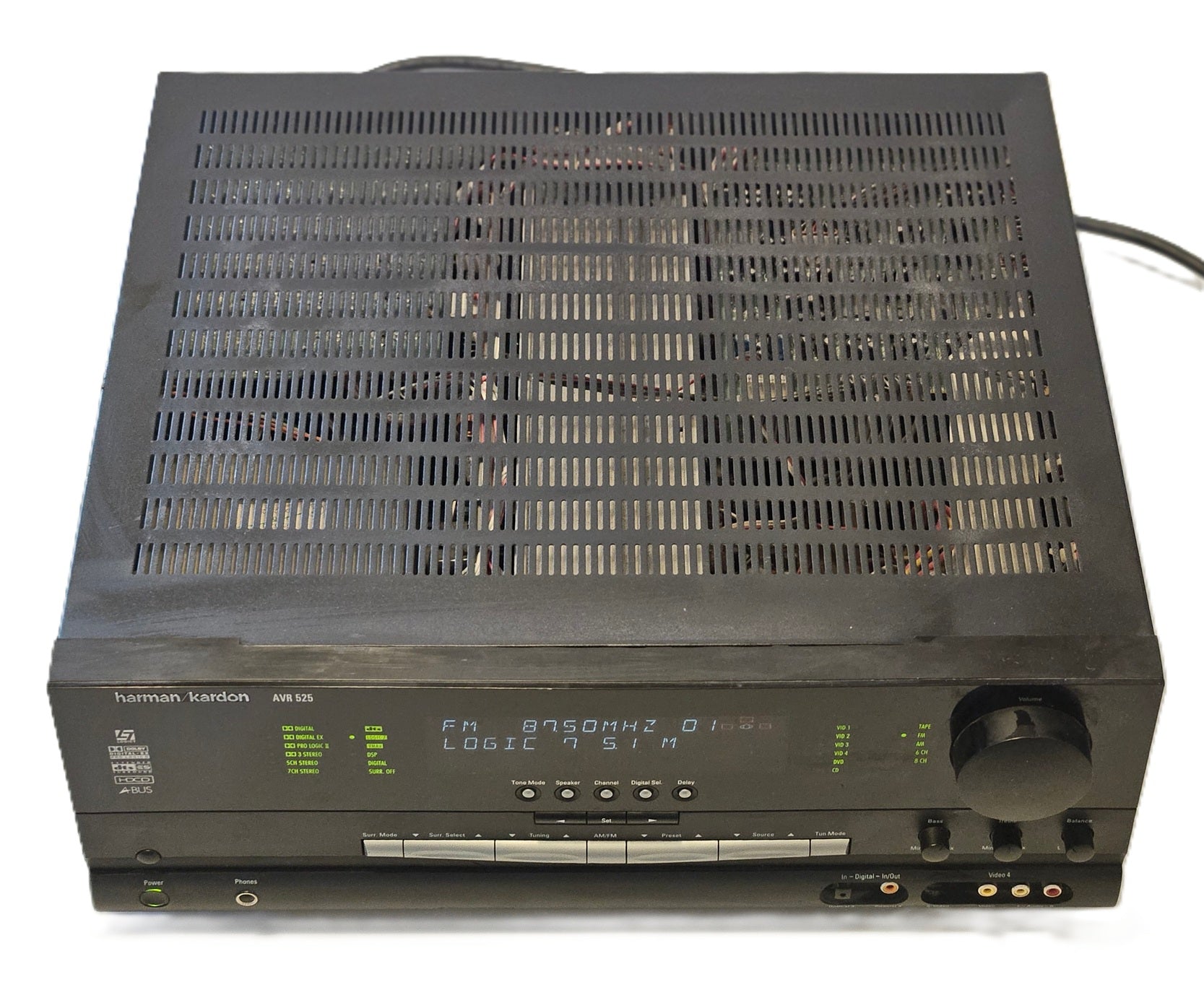 Harman Kardon AVR 525 Channel Home Theater AV Surround Sound Receiver