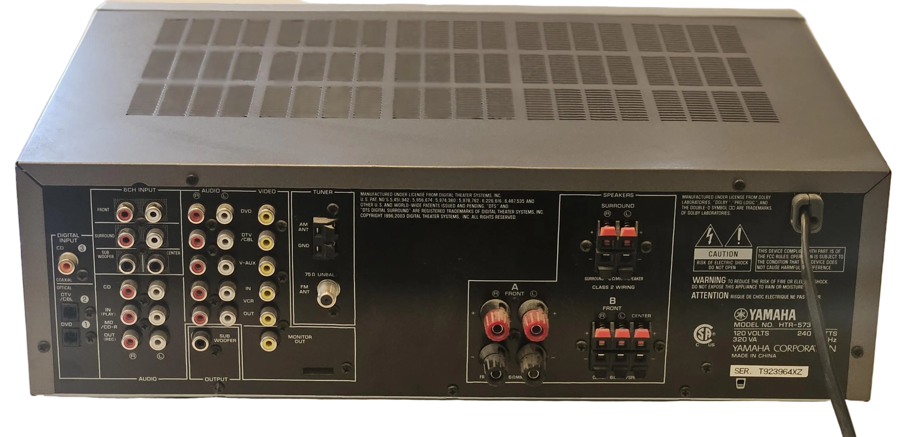Yamaha HTR-5730 5.1 Channel AV Receiver