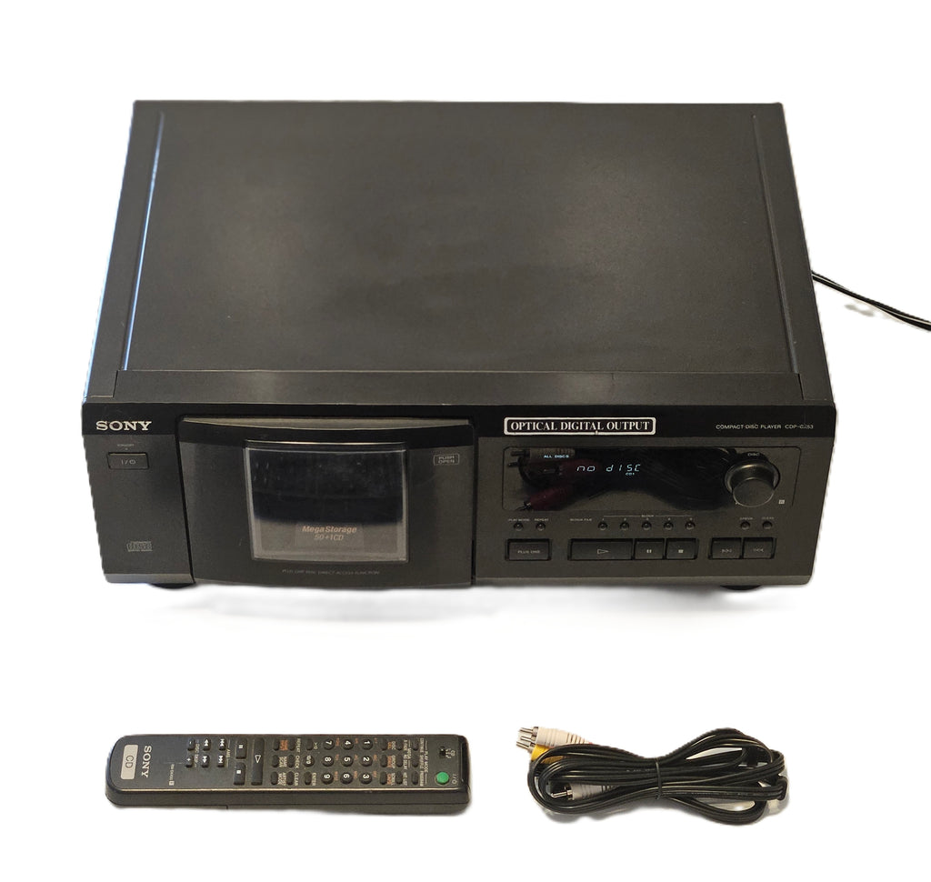 Sony CDP-CX53 50 CD Mega Storage 50+1 Compact Disc Player Changer