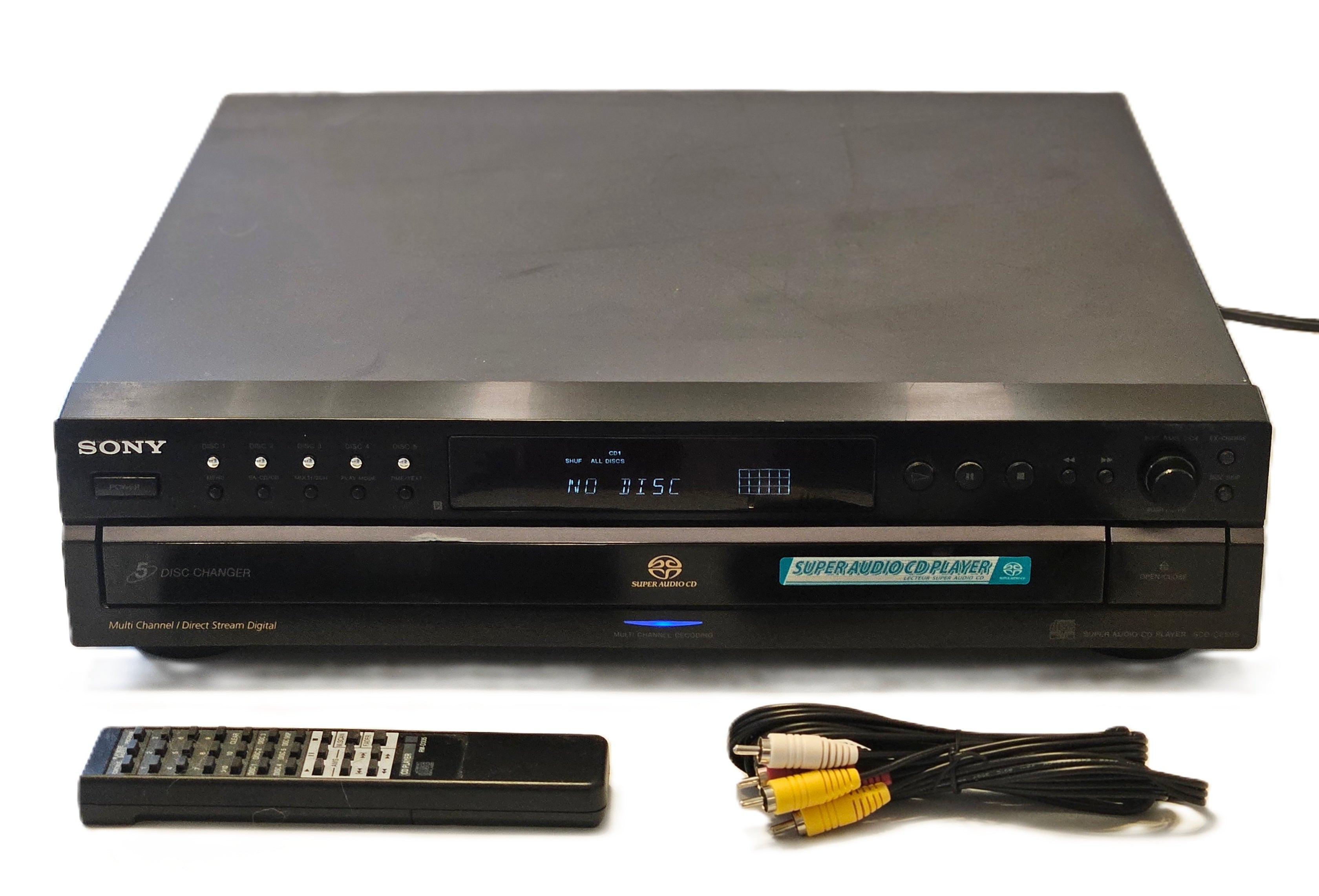 Sony SCD-CE595 5-Disc SACD Super Audio CD Player
