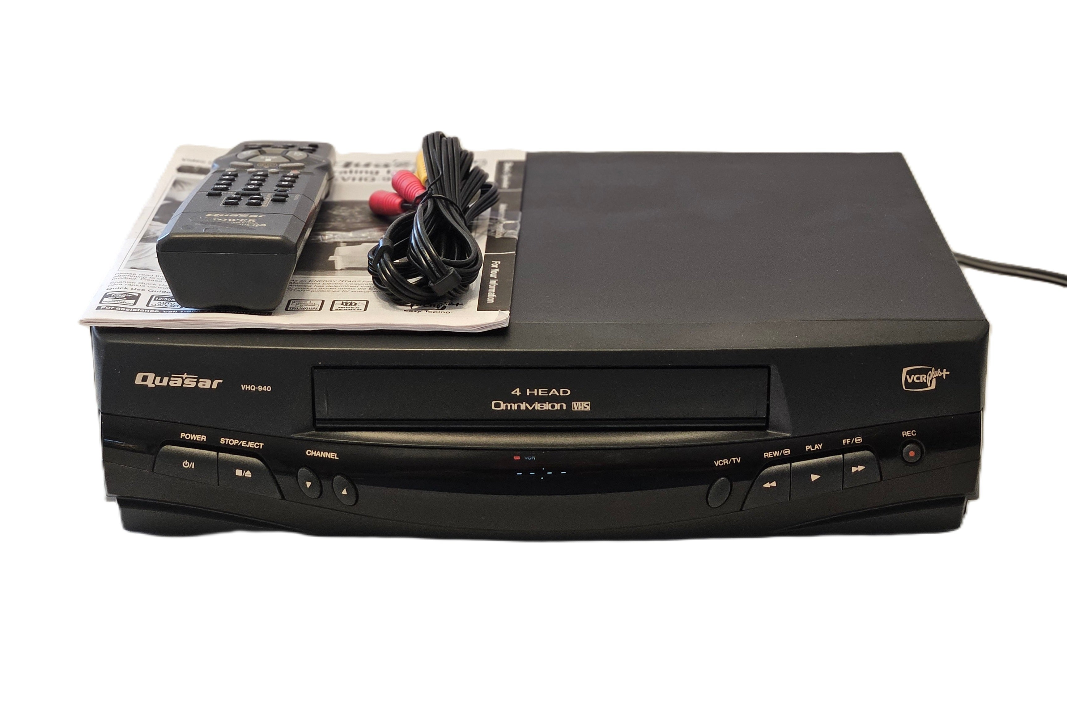Quasar VHQ-940M 4 Head Hi-Fi VCR