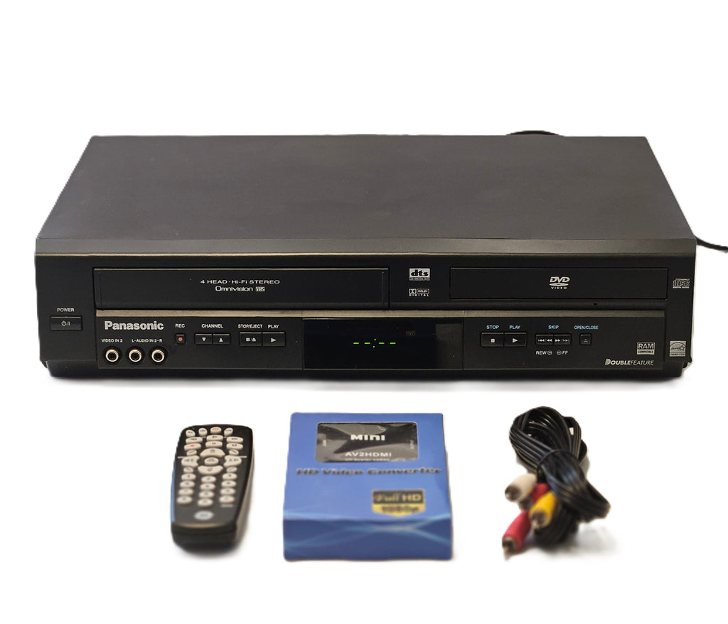 Panasonic PV-D4744S 4-Head HiFi DVD VCR Player Combo