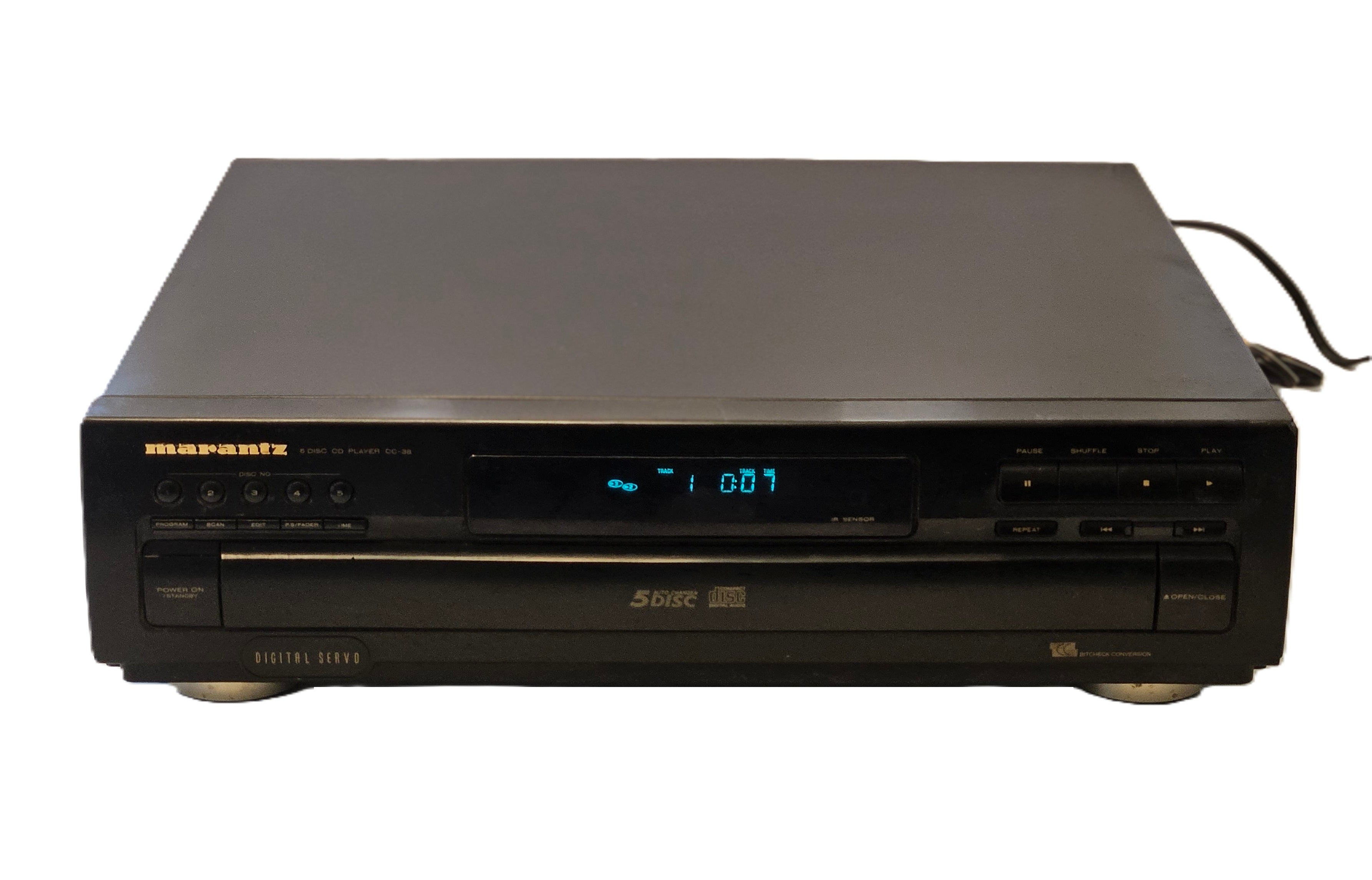 Marantz CC-38U BL 5 Disc Carousel CD Changer Player