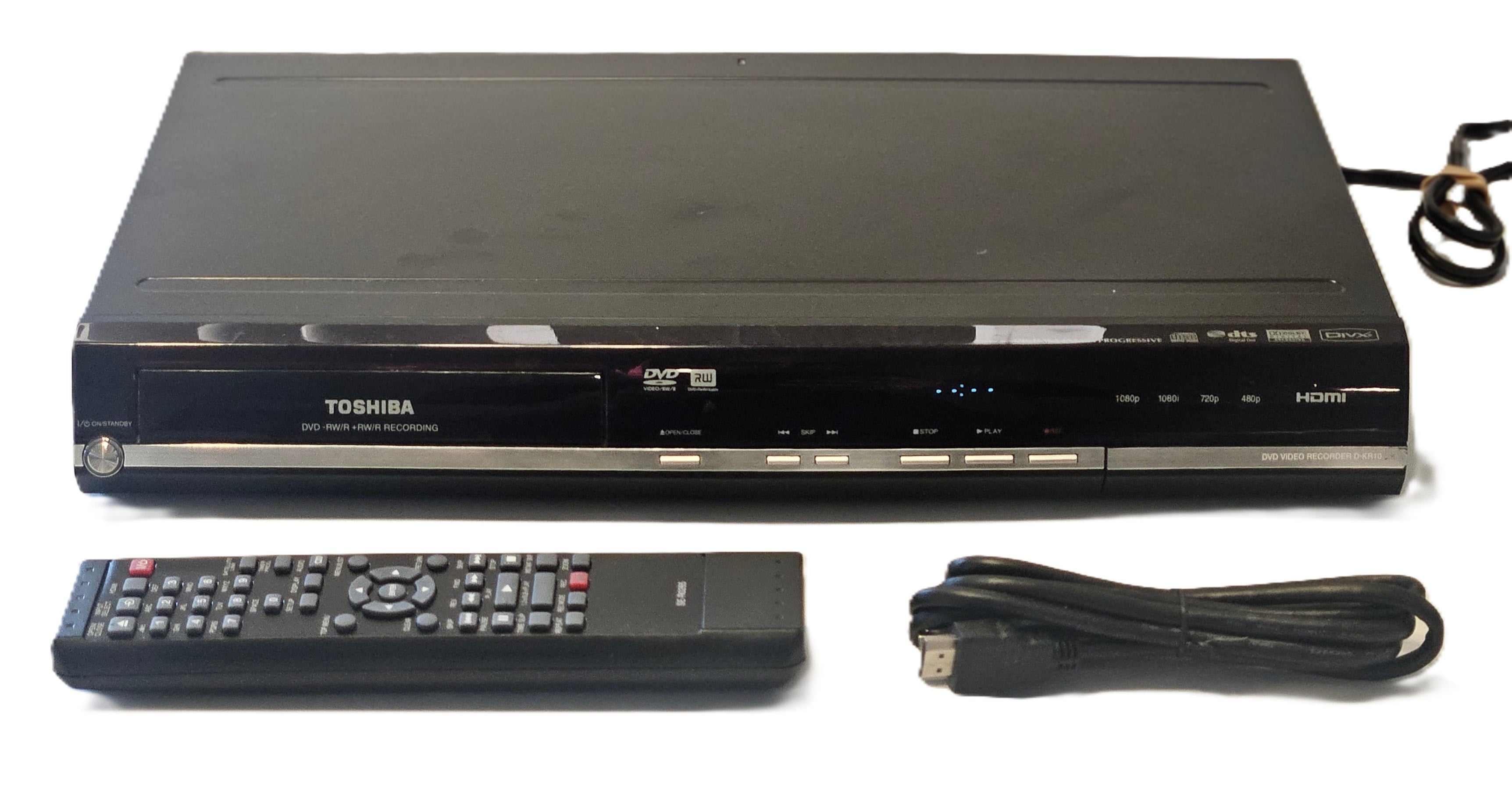 Toshiba D-KR10 DVD Recorder HDMI Upscaling