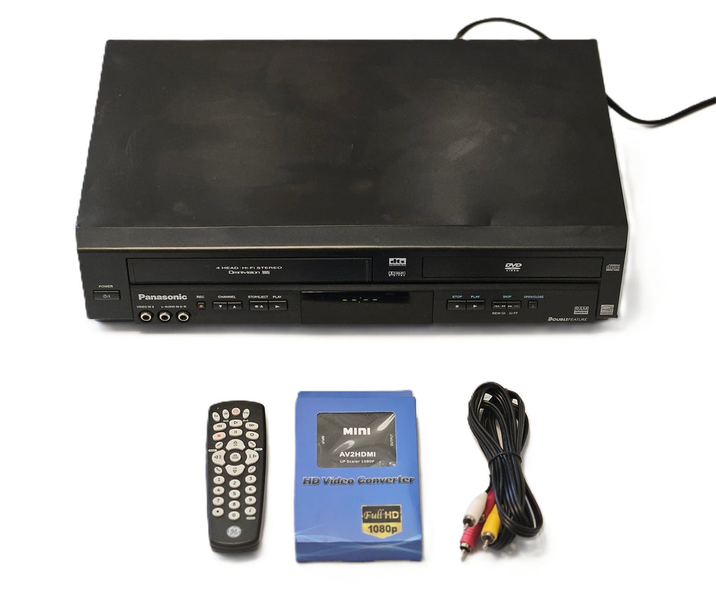 Panasonic PV-D4744S 4-Head HiFi DVD VCR Player Combo