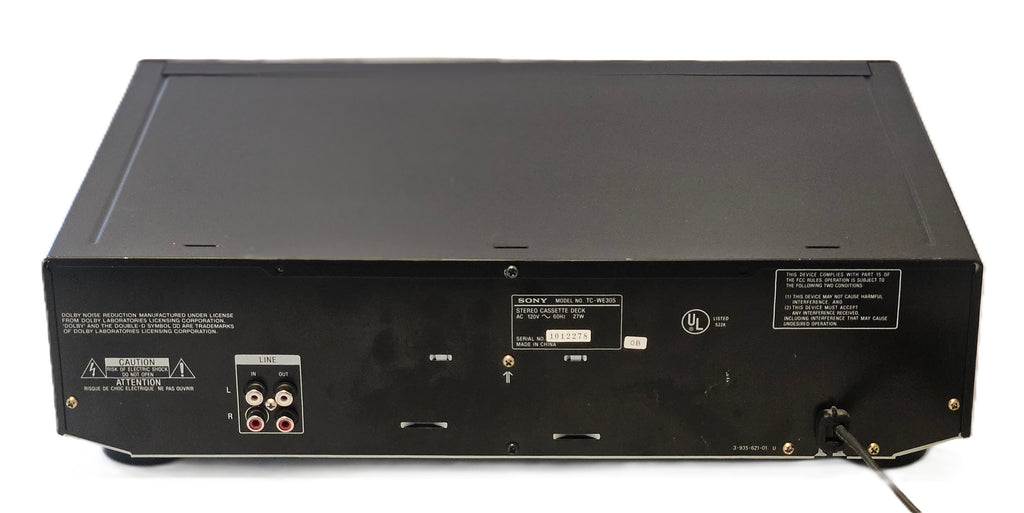 Sony TC-WE305 Dual Cassette Deck