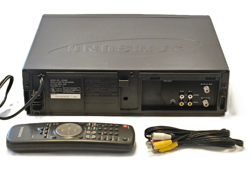 Samsung VR5608 4-Head VCR