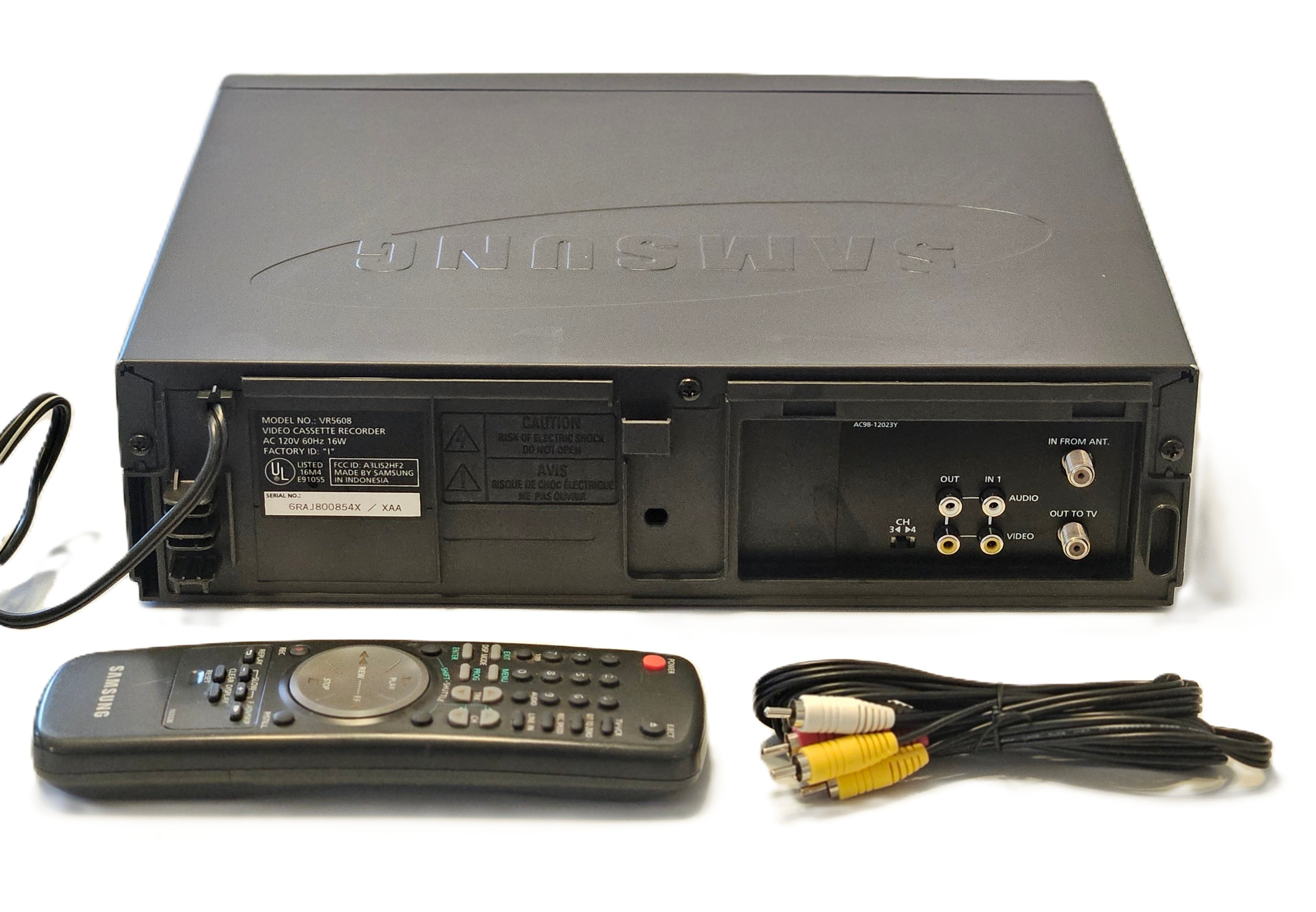 Samsung VR5608 4-Head VCR