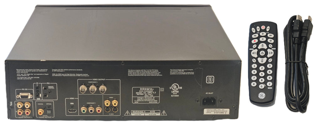 Integra Dpc 7.7 HDMI 6 DVD Compact Disc CD Player Changer
