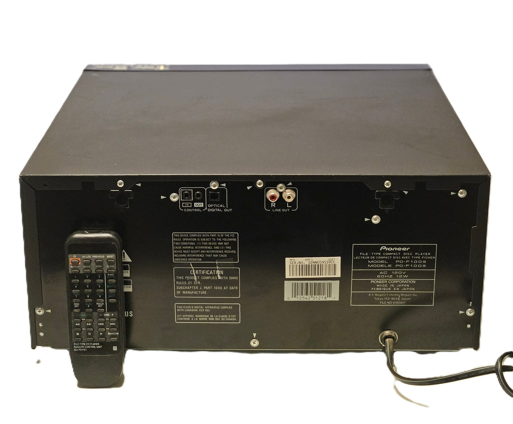 Pioneer PD-F1009 301 CD Mega Storage CD Changer