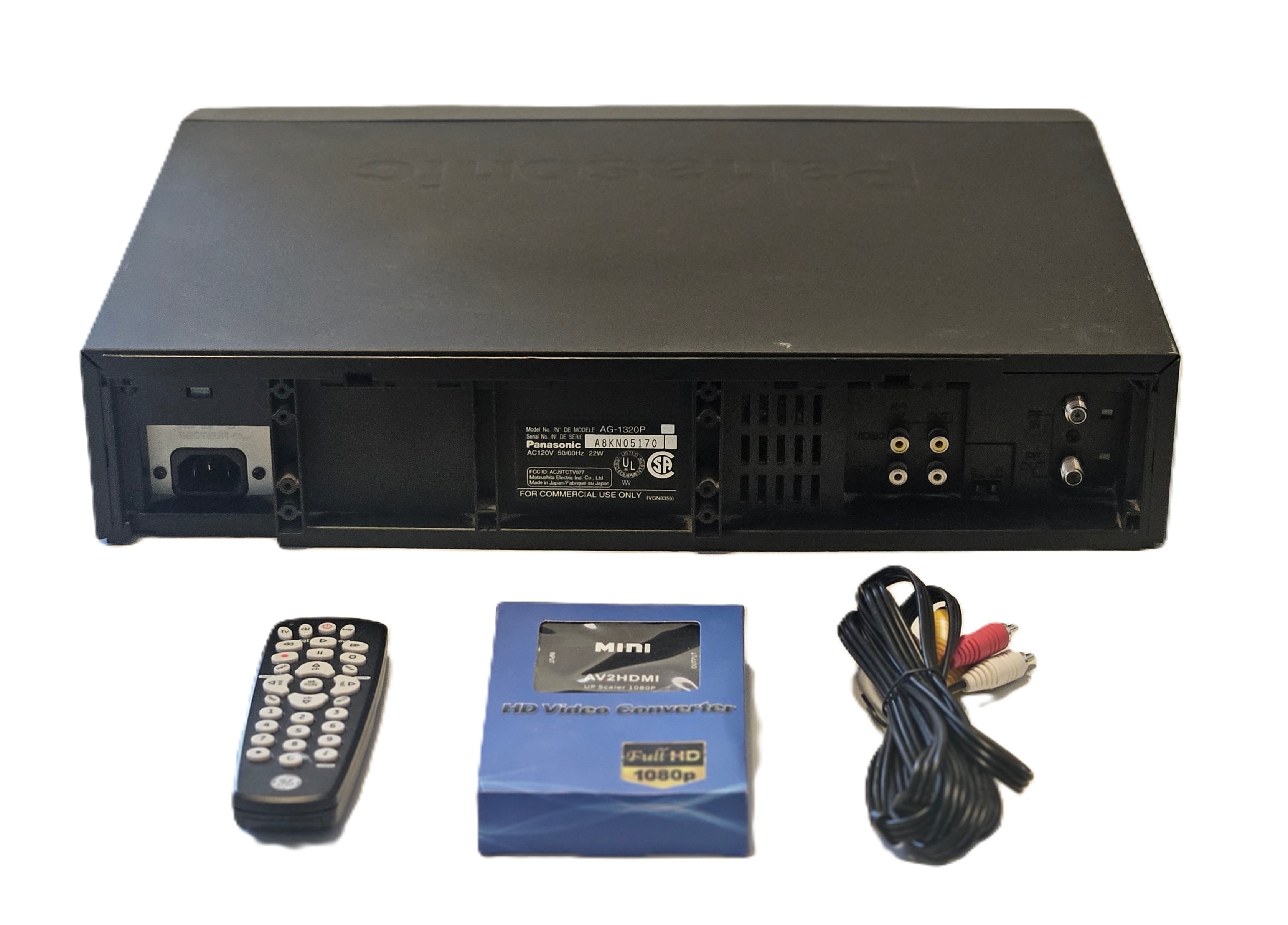 Panasonic AG-1320P Super 4-Head Proline VCR Video Cassette Recorder