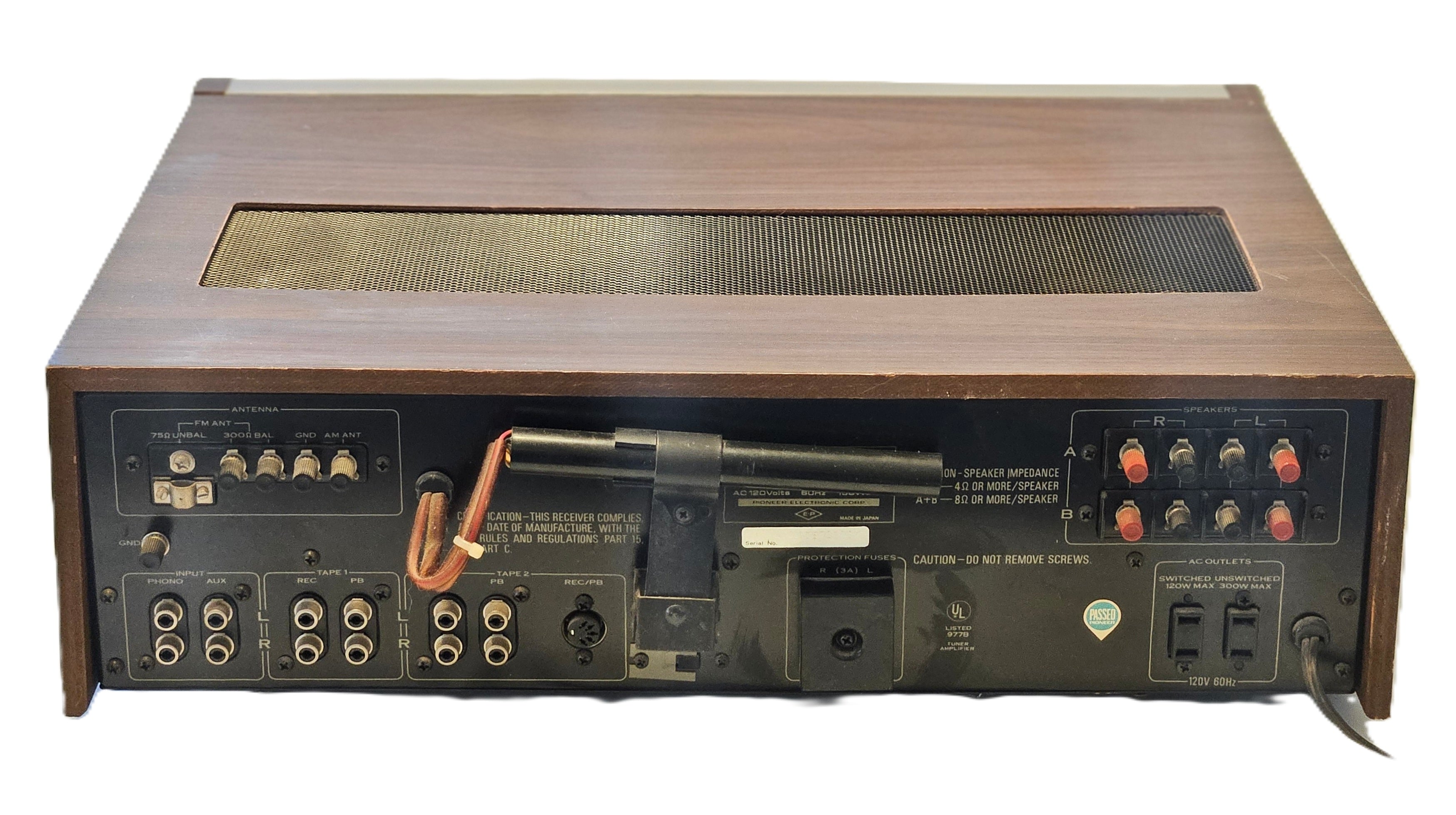 Pioneer SX 535 AM/FM Stereo Receiver