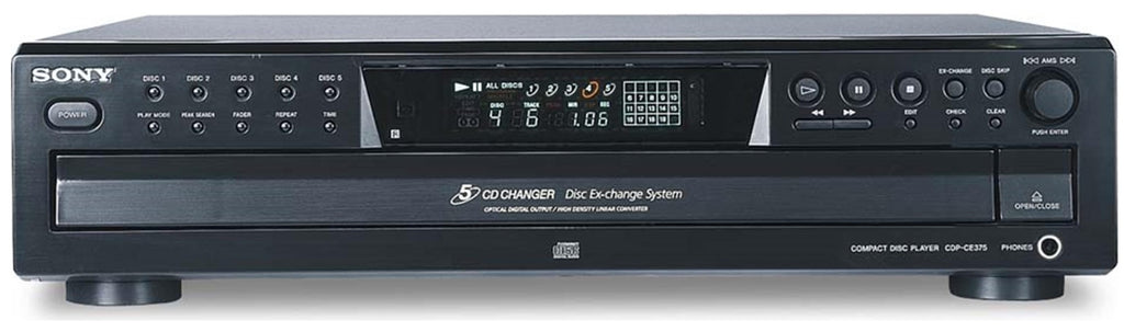 Sony CDP-CE375 5 CD Compact Disc Changer