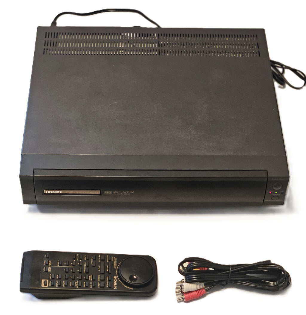 Hitachi VT-F90EM WorldWide Multi-System Rare Hi-Fi VCR Pal/Secam/Ntsc