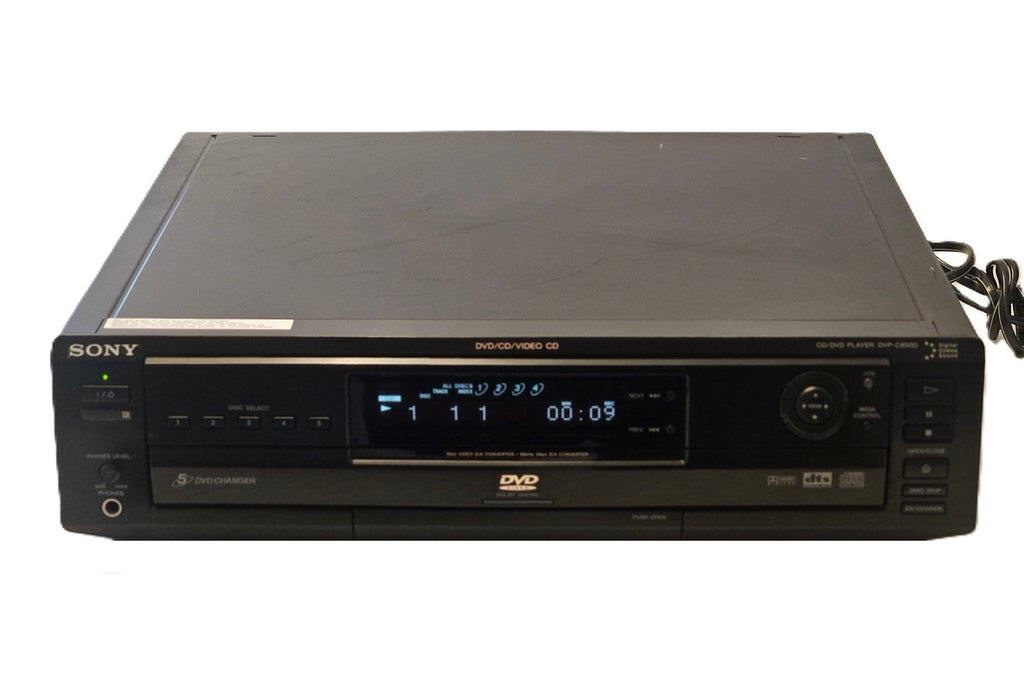 Sony DVP-C650D CD DVD Changer 5 Disc Player HiFi Stereo Dolby Digital Carousel